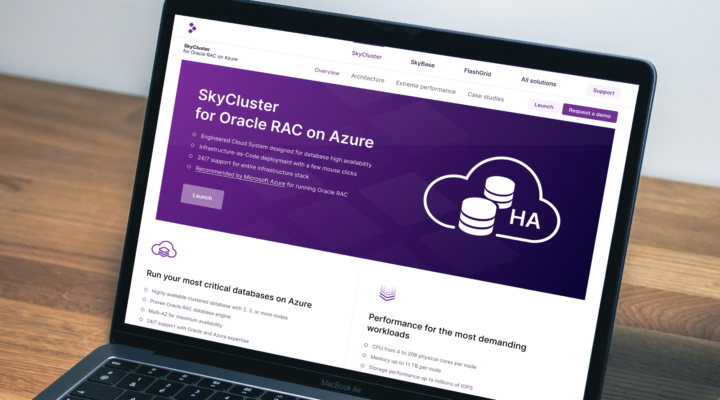 Run Oracle RAC on Azure with SkyCluster – Apply for up to $3,000 Azure credits