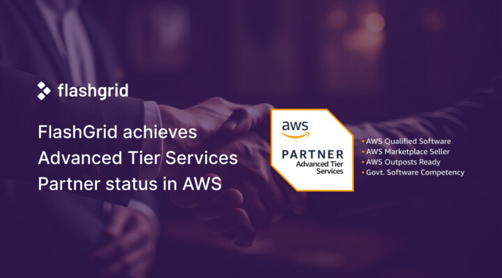 FlashGrid attains AWS Advanced Tier Services Partner status